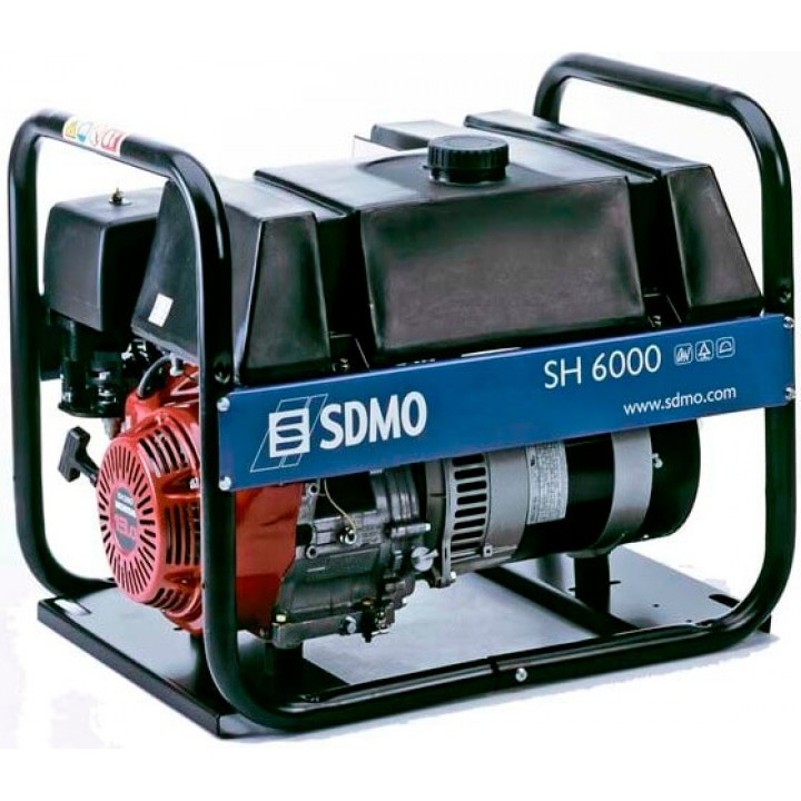 Генератор бензиновый SDMO SH 6000