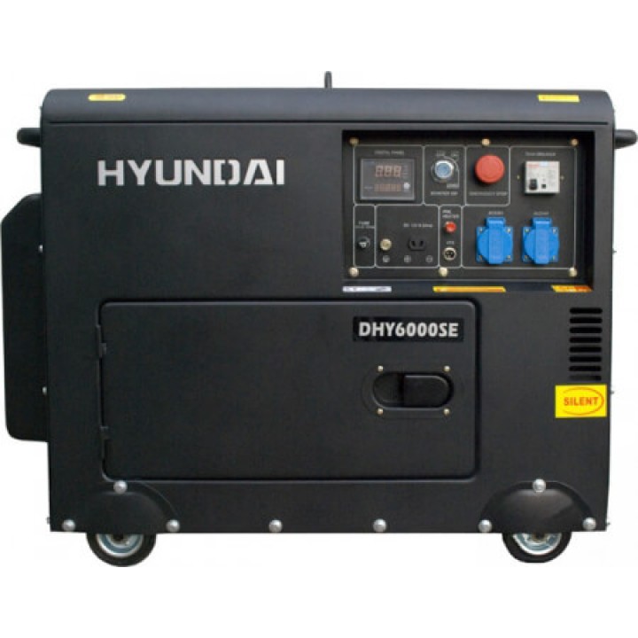 Генератор дизельный Hyundai DHY 6000SE-3